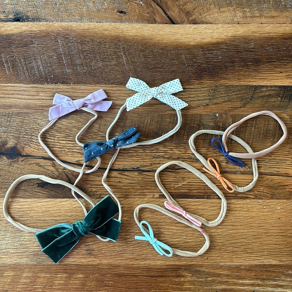 Wunderkin newborn-3 months bows bundle